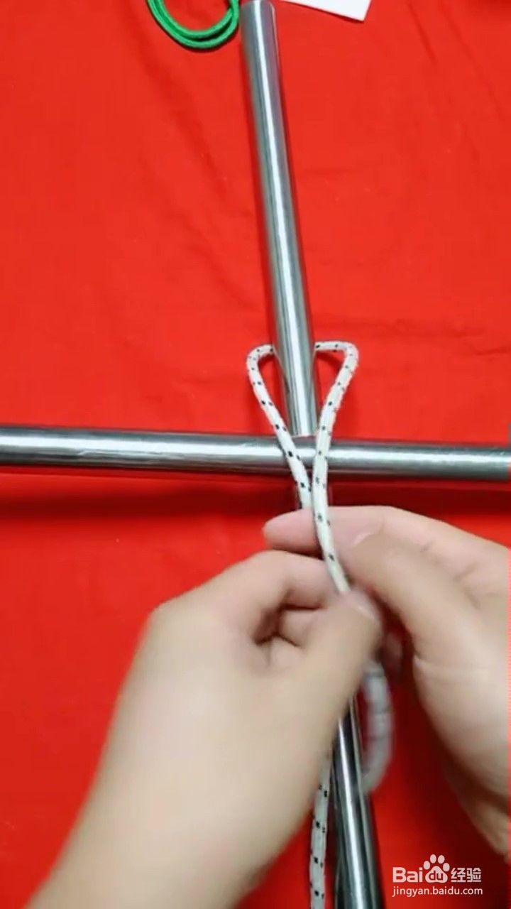 制作十字横梁结的小妙招
