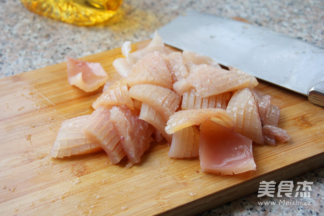 彩椒鱿鱼的做法