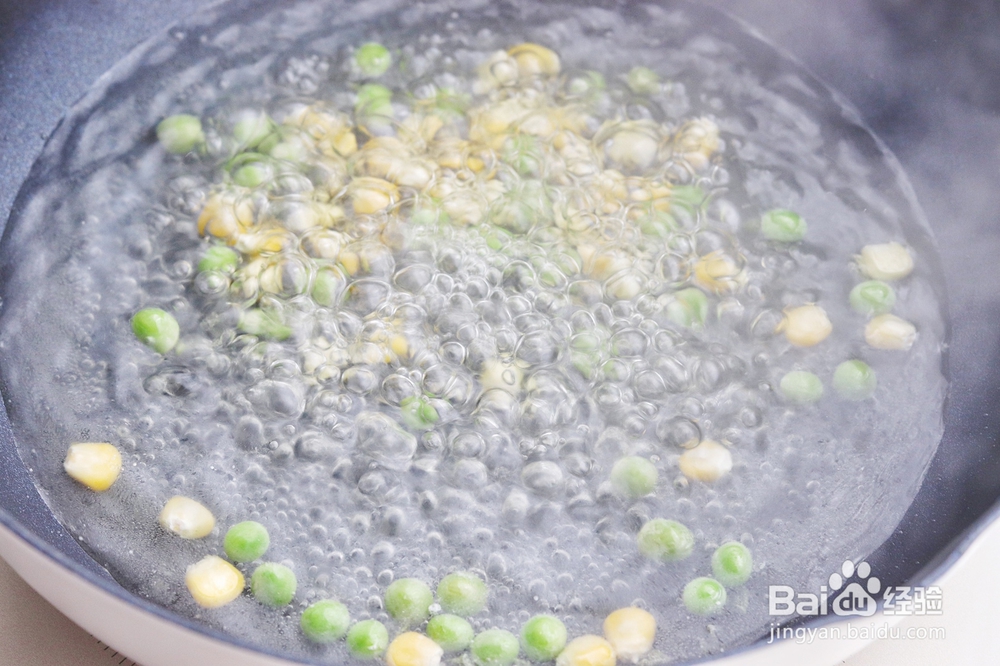 懒人菜谱粒粒分明虾仁蛋炒饭的做法