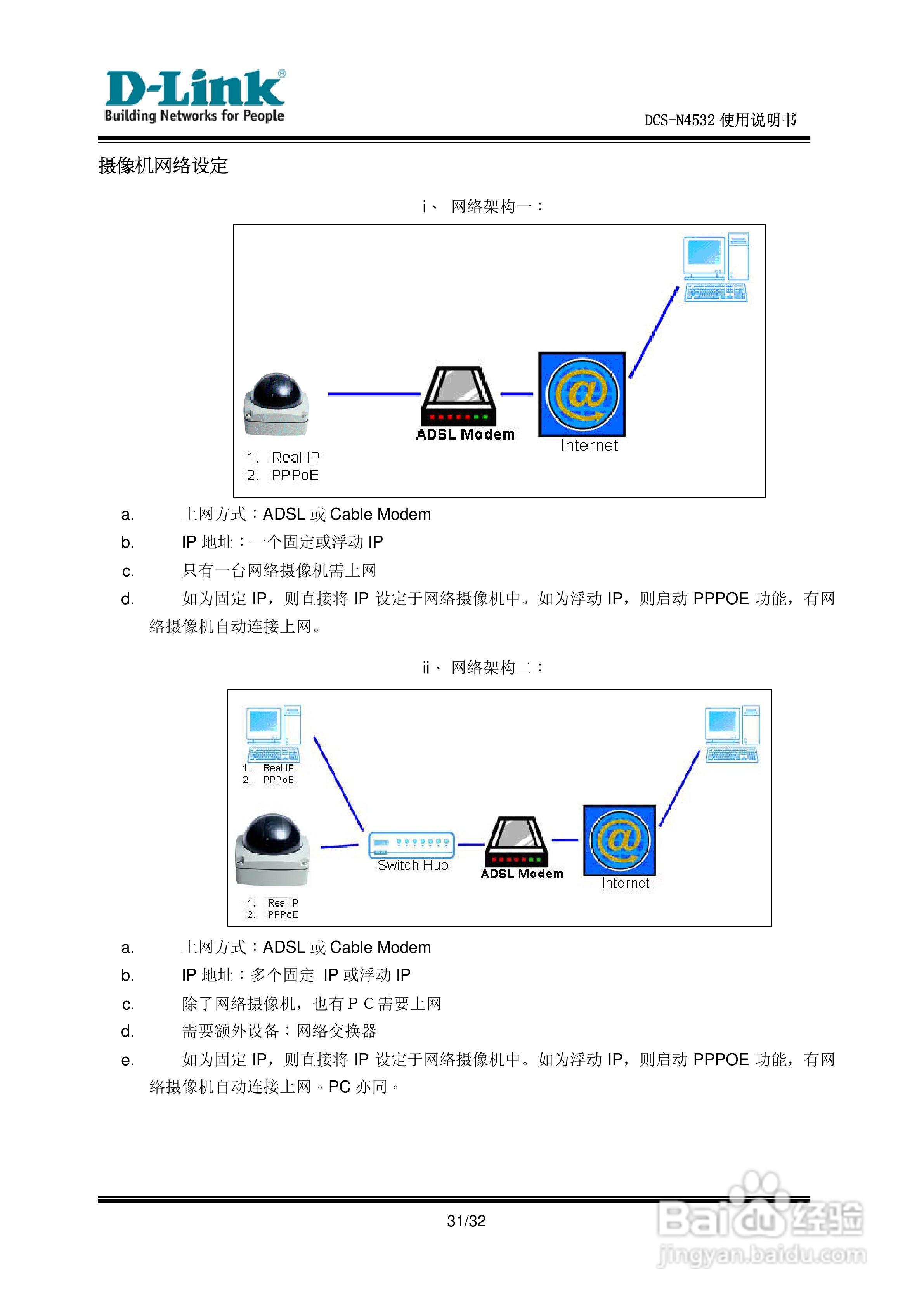 DCS-N4532网络摄像机使用说明书:[4]