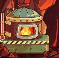 点击左边的"火系熔炉",选择"火神",最后点击"开始进化"就可以了.