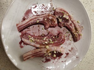 香煎孜然羊排——简单美味