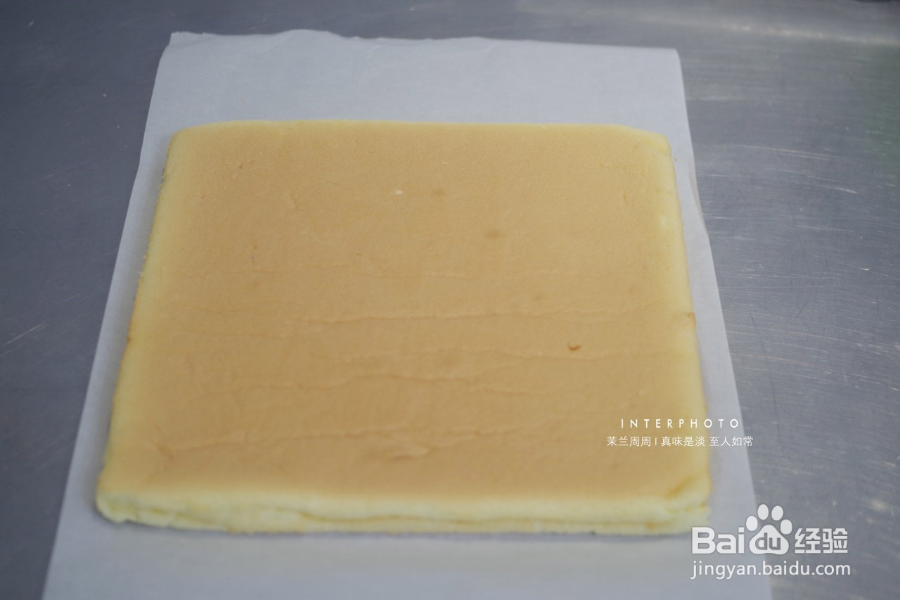 爆浆芒果椰椰奶冻蛋糕卷的做法