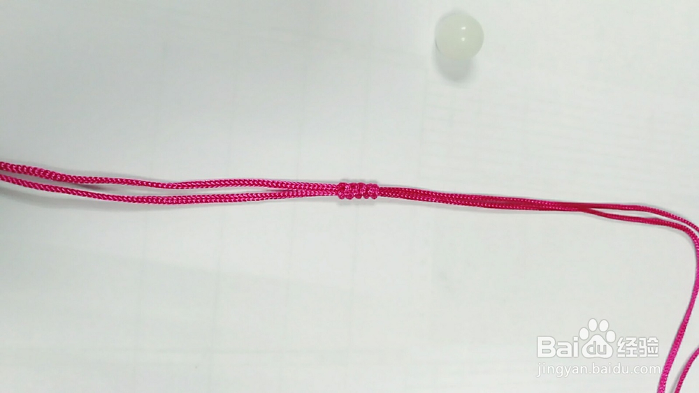 红豆手链编织教程