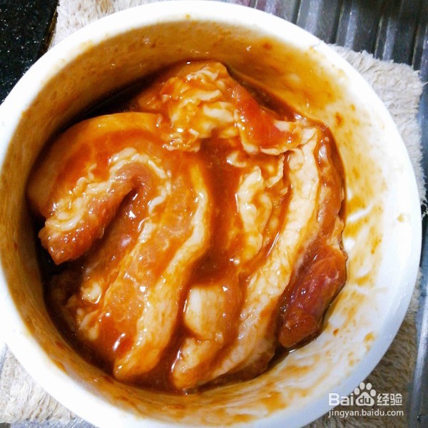 烤叉烧的制作方法