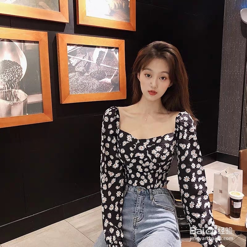 春天小雏菊的衣服怎么搭配