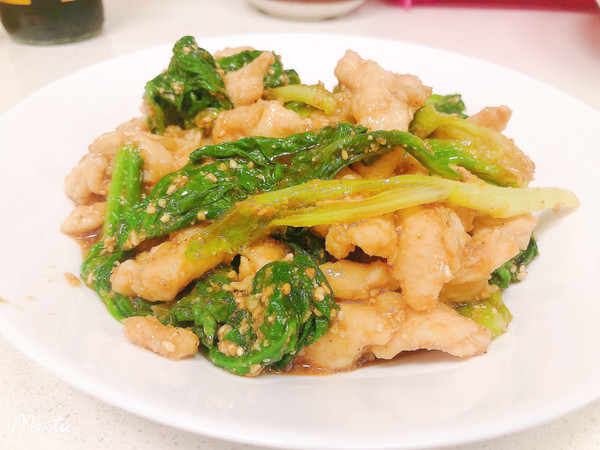 凉拌生菜鸡胸肉