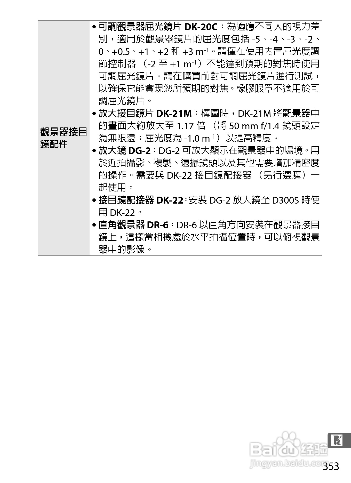 尼康D300S数码相机使用说明书:[38]