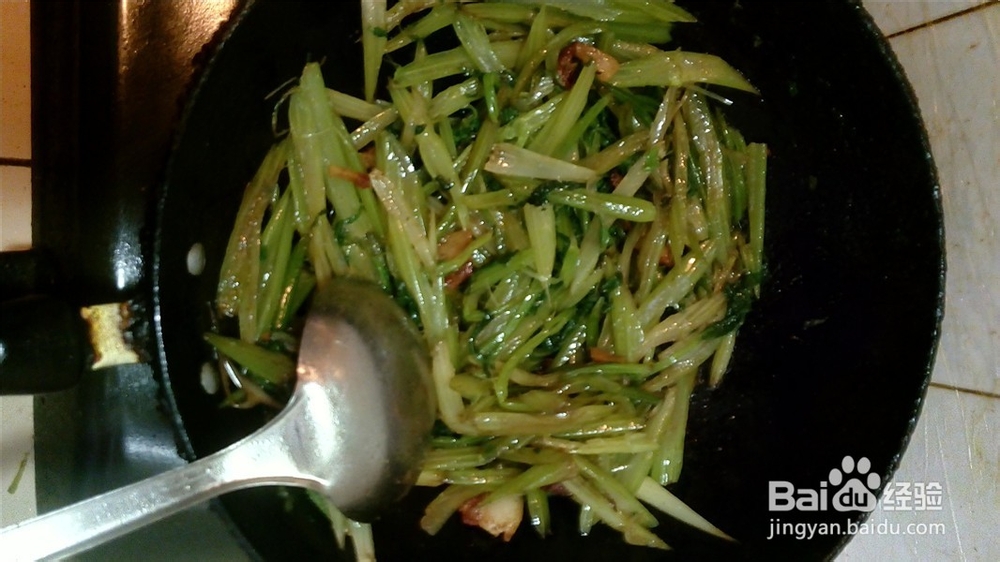 家常菜之炒芹菜