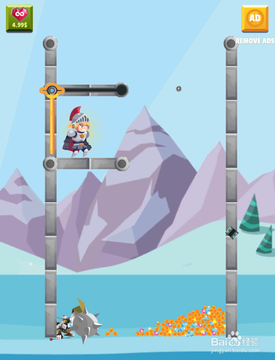 The Hero Rescue Puzzle的Level 51怎样通关