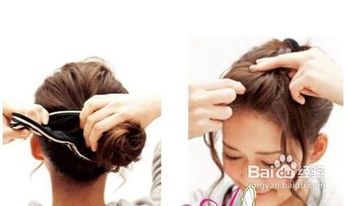 花苞头简单扎法图解