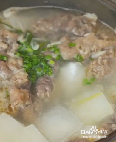 羊肉冬瓜汤的做法