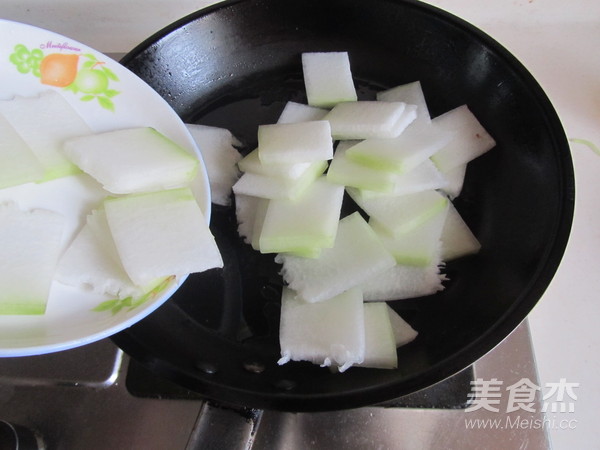 冬瓜白玉菇肉片