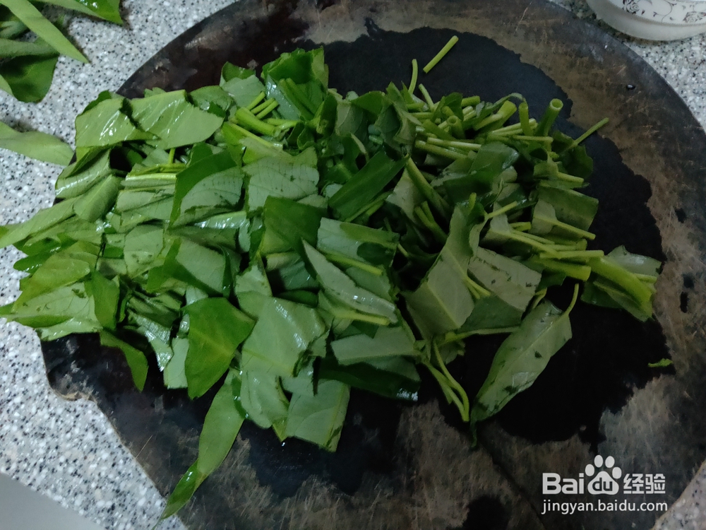 教你怎么做素炒空心菜