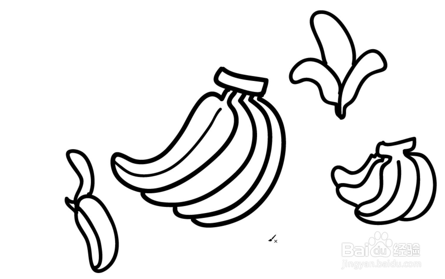 好久不见#可爱的香蕉简笔画