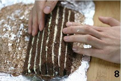 怎样居家制作屋顶蛋糕