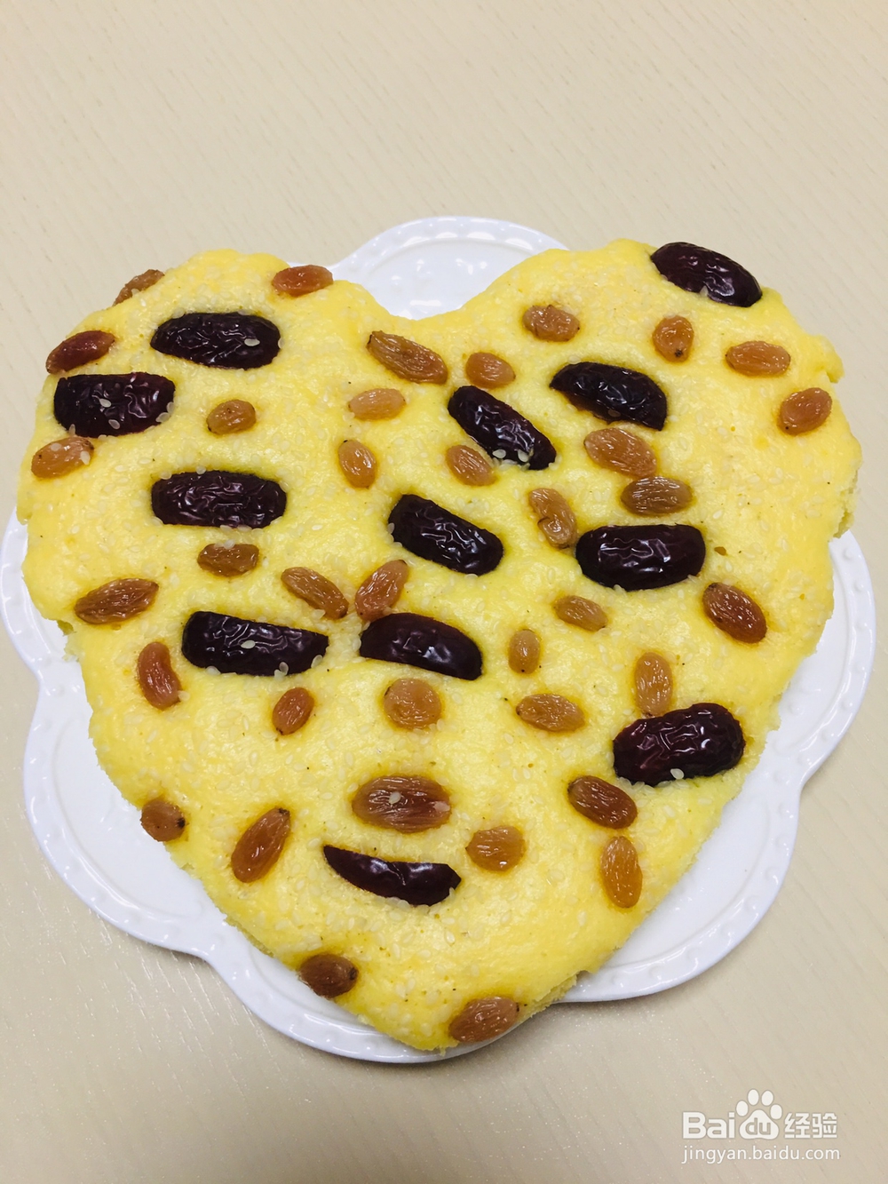 香气浓郁的无糖玉米面发糕