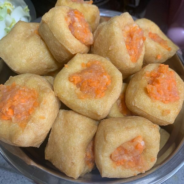 家常菜酿豆腐泡