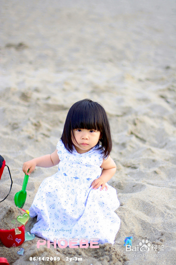 小美女的海边拾趣(组图)