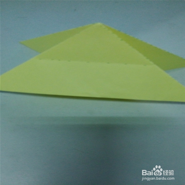 心形折纸书签的制作