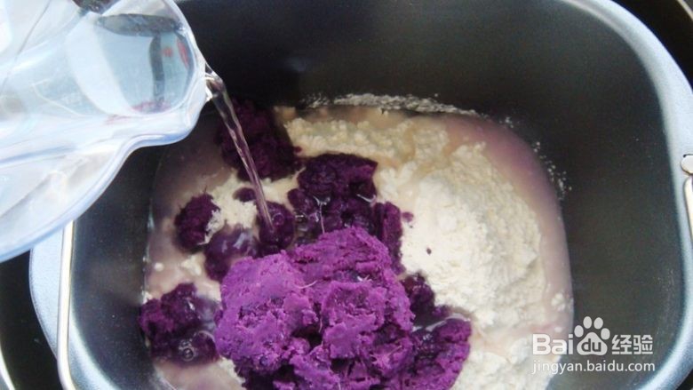 健康美味的主食-紫薯软欧包