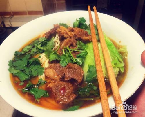 红烧牛肉面的做法
