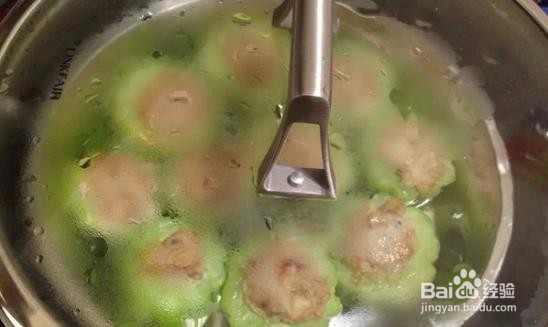 简单做苦瓜酿肉