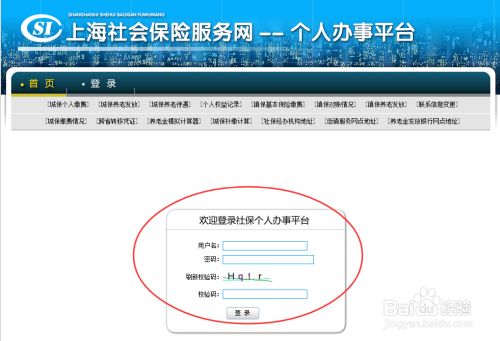 上海市社保明细如何查询 打印 百度经验