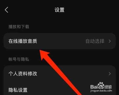 汽水音乐怎么设置在线播放音质步骤