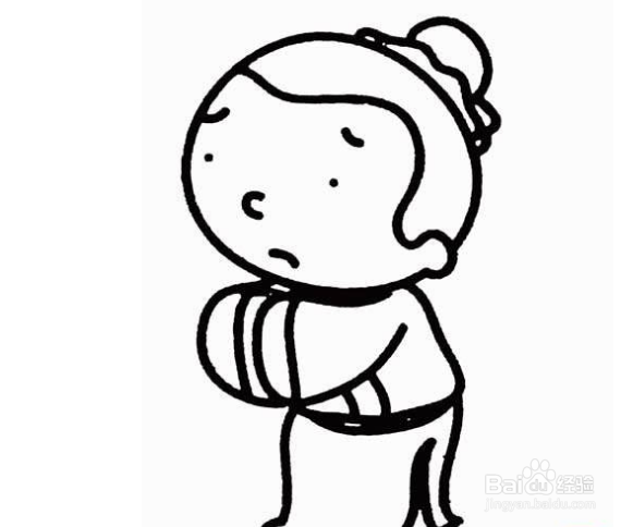 商场电梯门口卡通版怎么画
