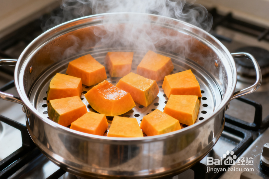 南瓜饼怎么做?外脆里糯,甜而不腻,不用油炸