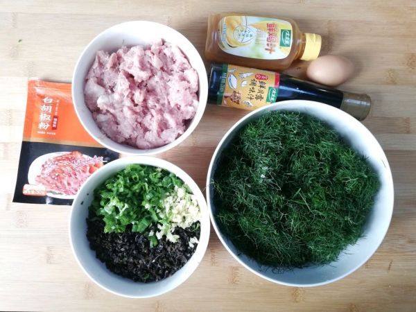 鸡汁猪肉茴香饺子