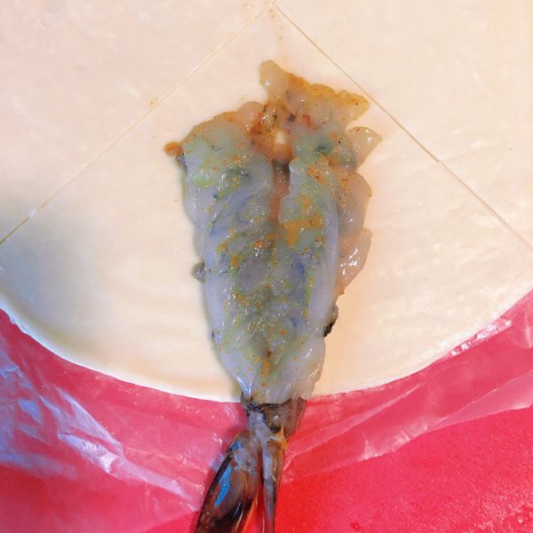 空炸盐焗虾芝士酥