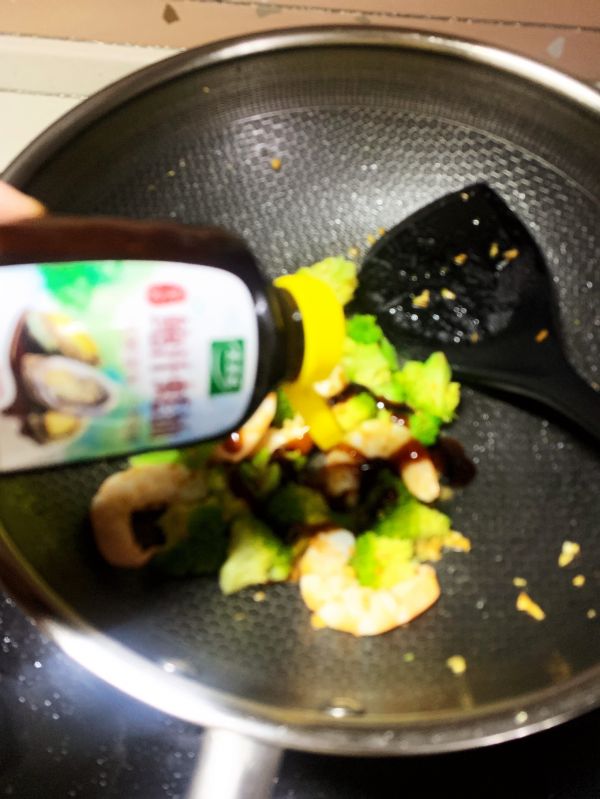 蒜蓉虾仁西兰花