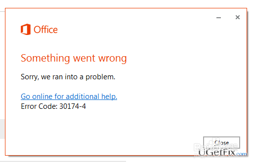 修复MS Office错误代码30174-8(1392)?
