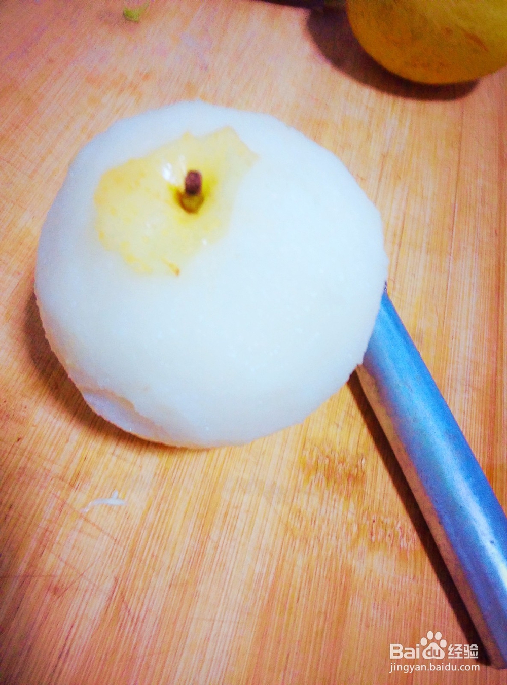 简易糖水梨做法