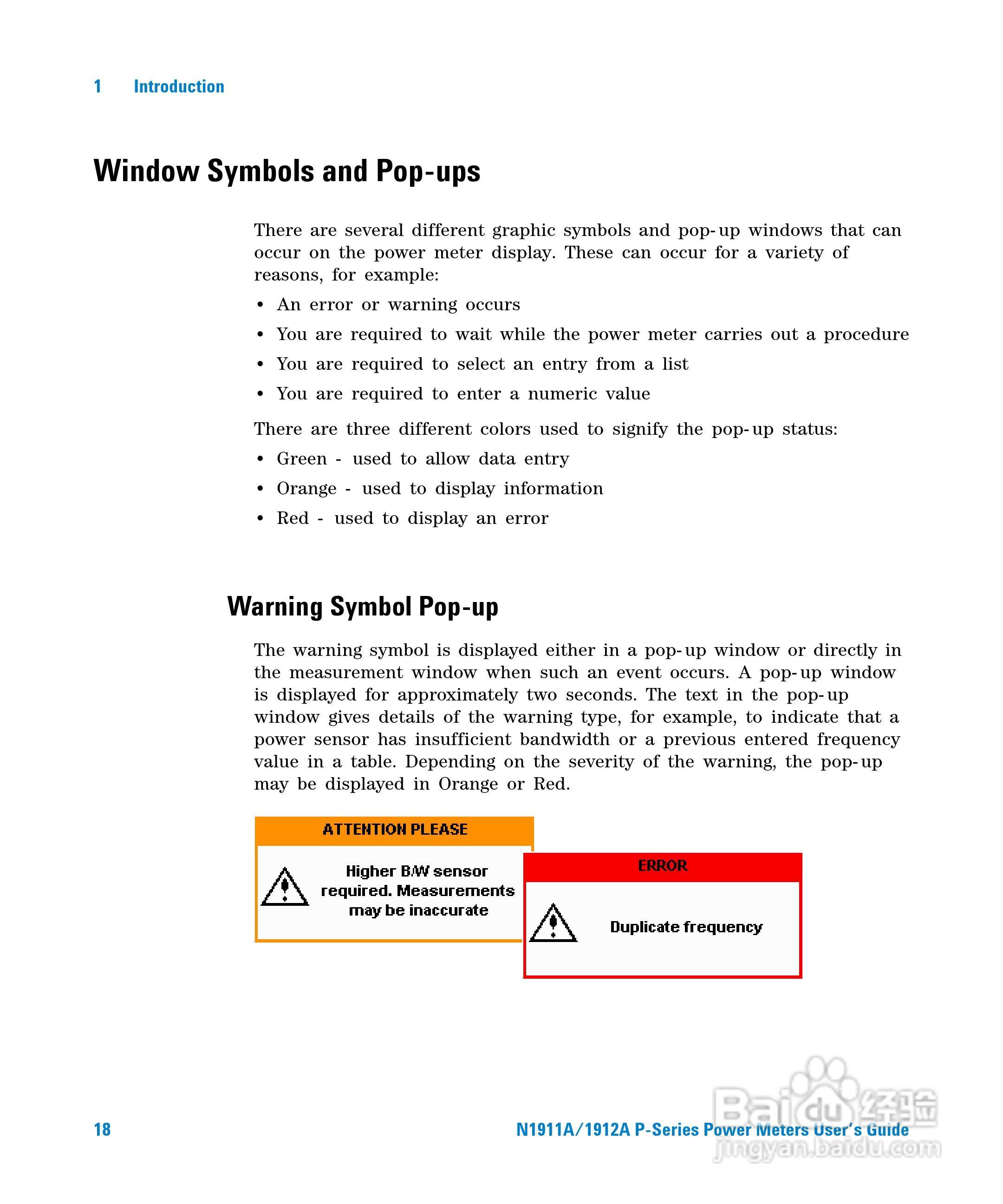 N1911A功率表使用手册:[4]