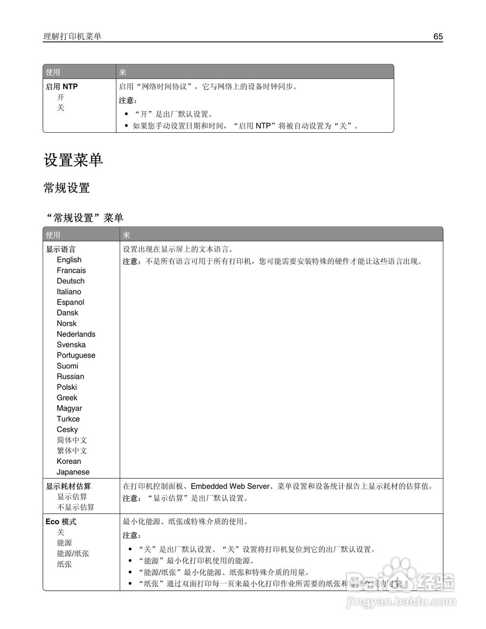 利盟CS310dn彩色打印机说明书:[7]