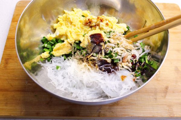 饺子皮韭菜小盒子