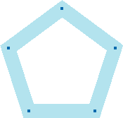 Freehand创建精美的空心封套图案