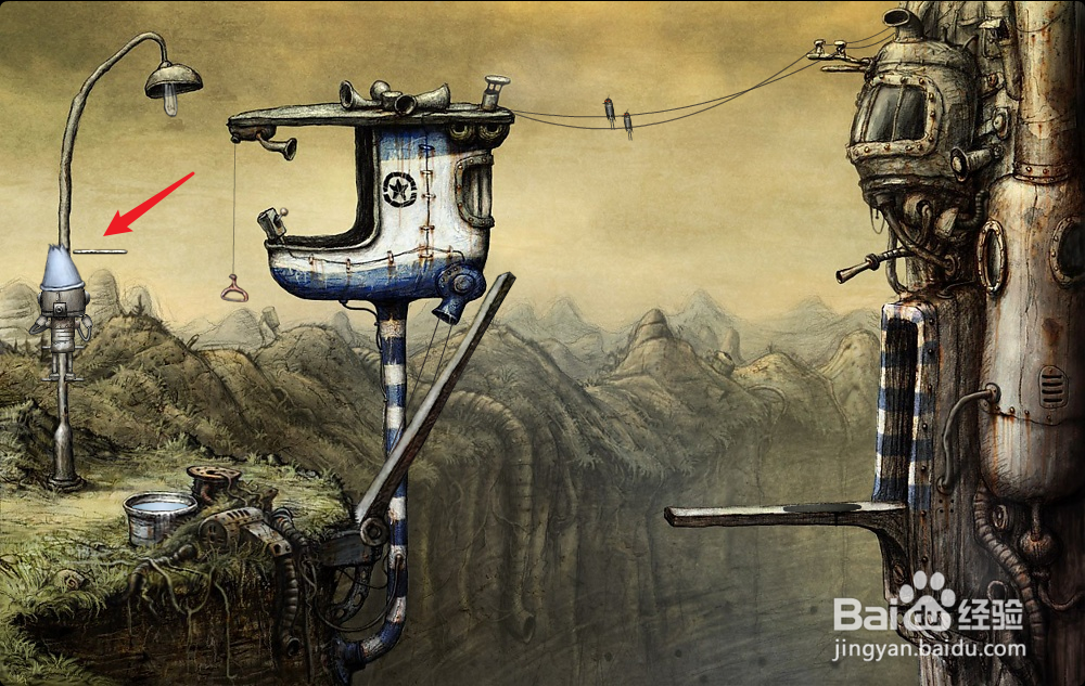 机械迷城灯泡怎么拿下来