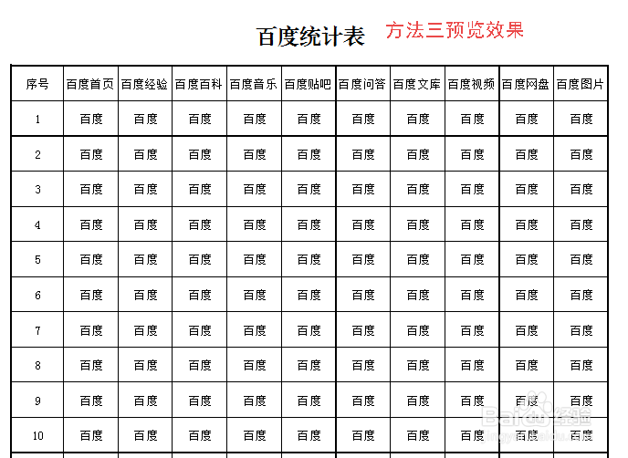 如何在Excel中打印完整的表格
