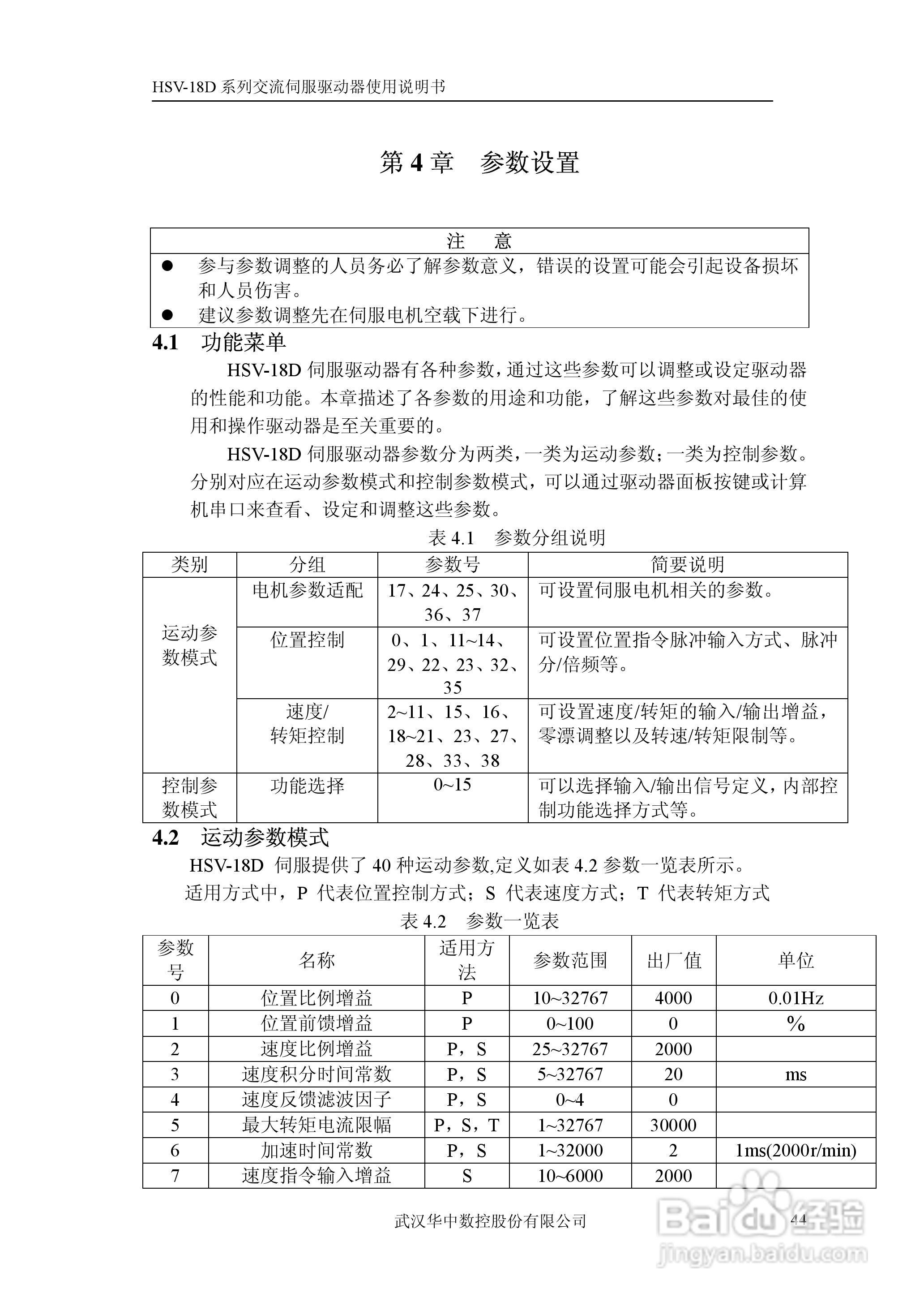 HSV-18D交流伺服驱动器使用说明书V1.2:[5]