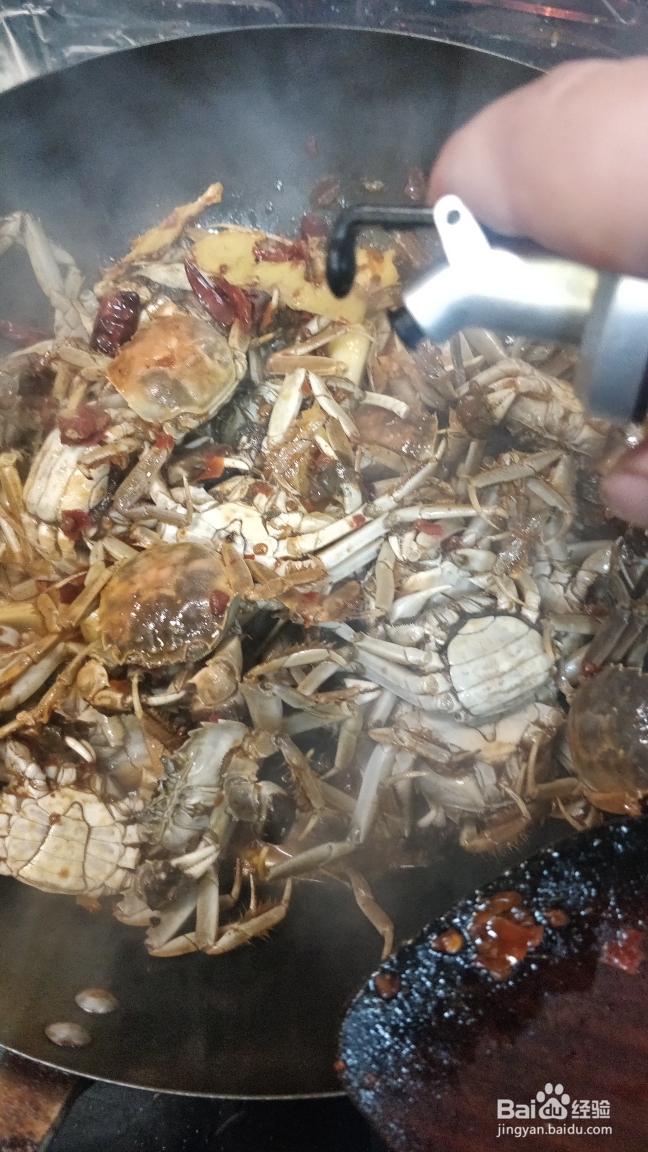 好吃的香辣小螃蟹
