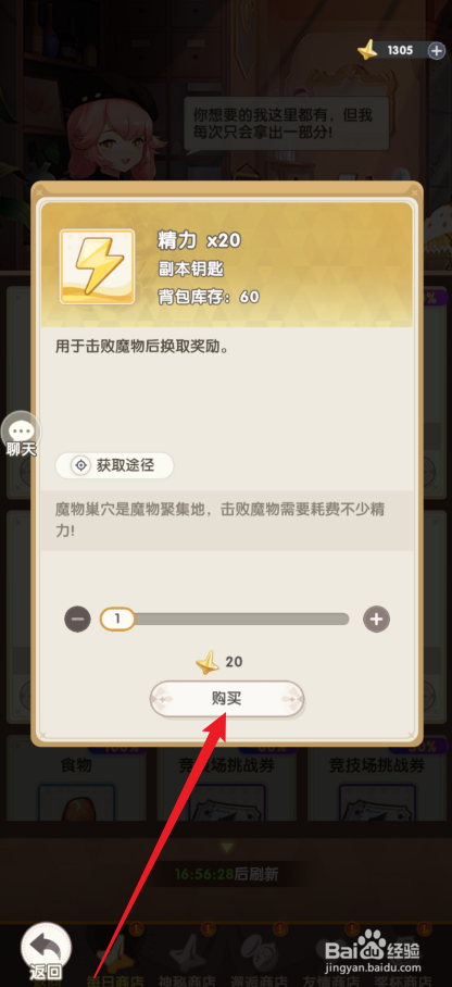银鸦之梦的精力在哪里可以买到