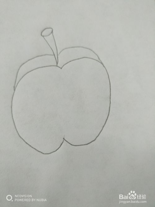 简单的苹果怎么画（二）