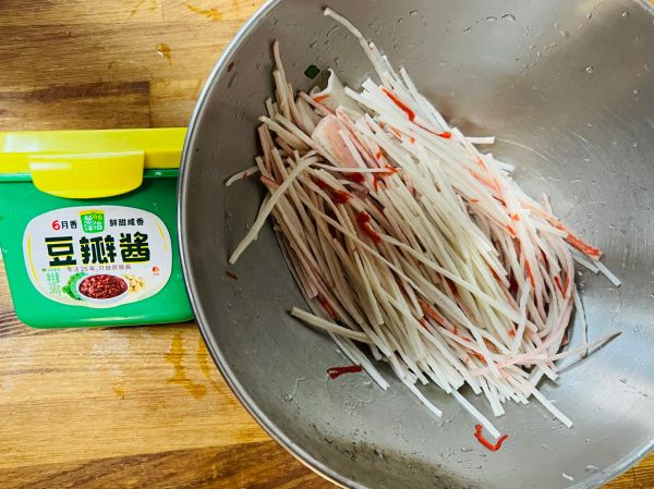 酱香蟹棒海鲜饼