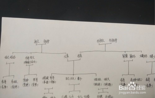 亲戚关系称呼图解