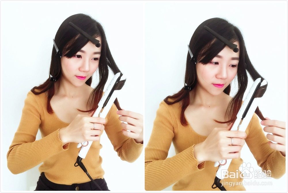 美发教程:打造淑女半扎发造型