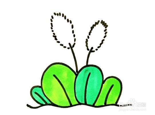 狗尾巴草简笔画怎么画